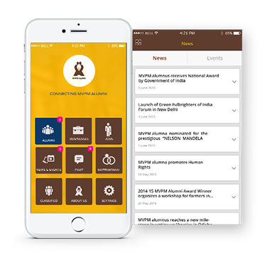 Alumni Management And Engagement Solution Mobisoft Infotech Ionic Framework App Development